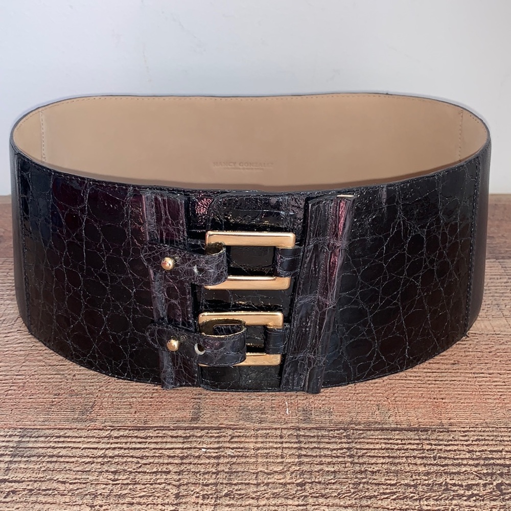 Nancy Gonzalez Crocodile Belt